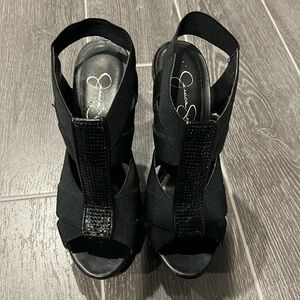 Jessica Simpson 5 1/2 inch platform shoes